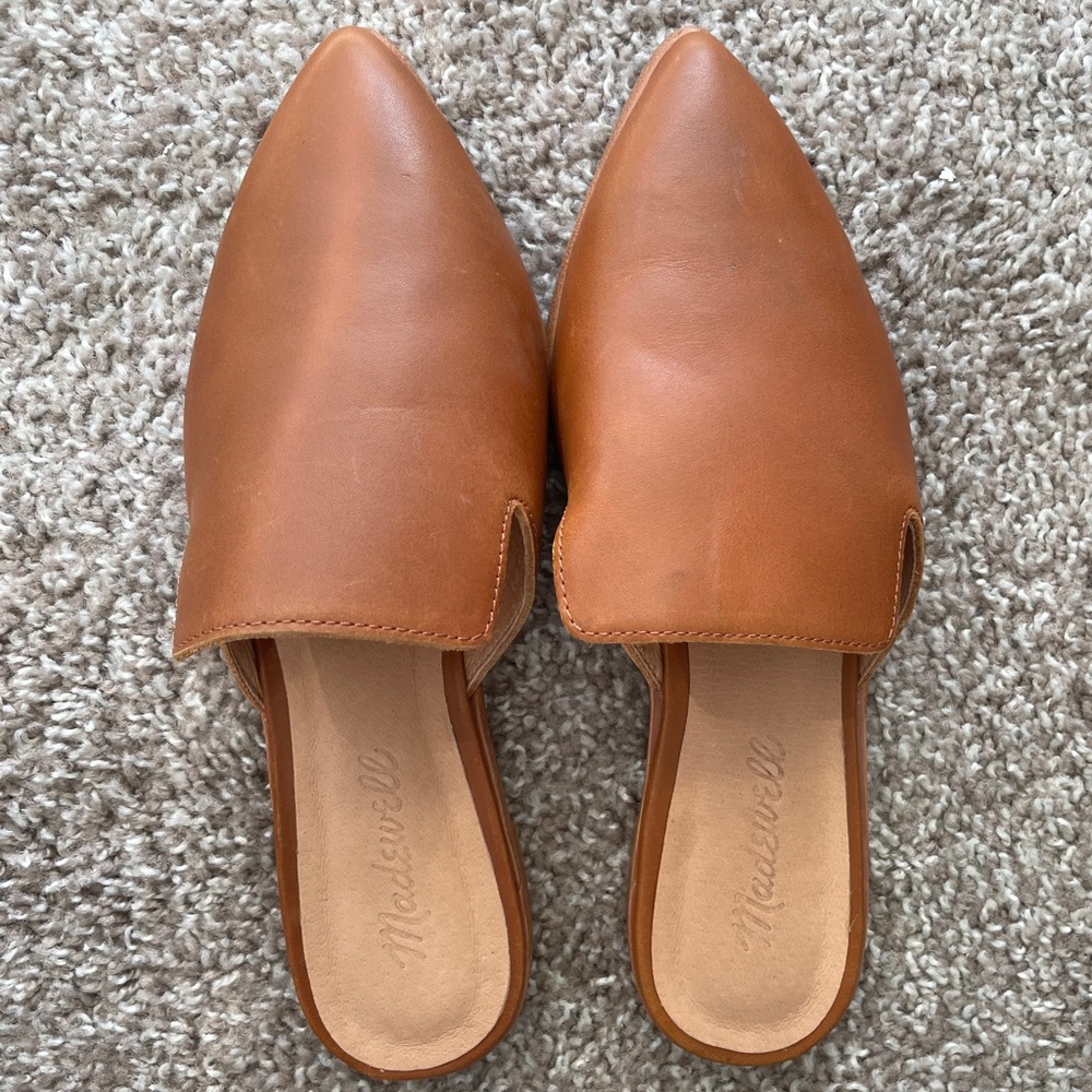 Madewell leather mules
